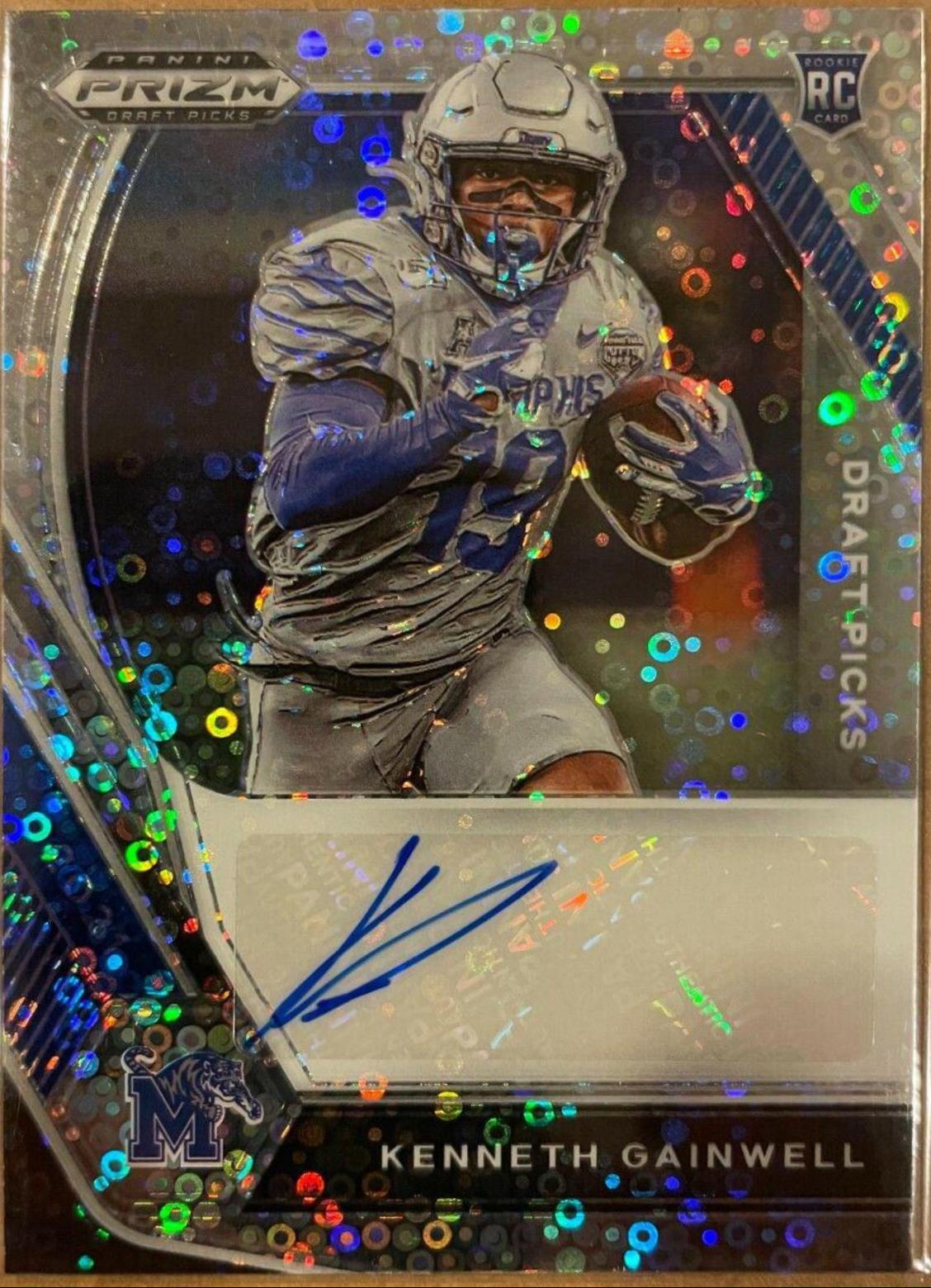 Kenneth Gainwell [Silver Prizm] #DPA-KGA