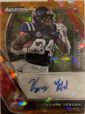 Kenny Yeboah [Orange Ice Prizm] #DPA-KYE