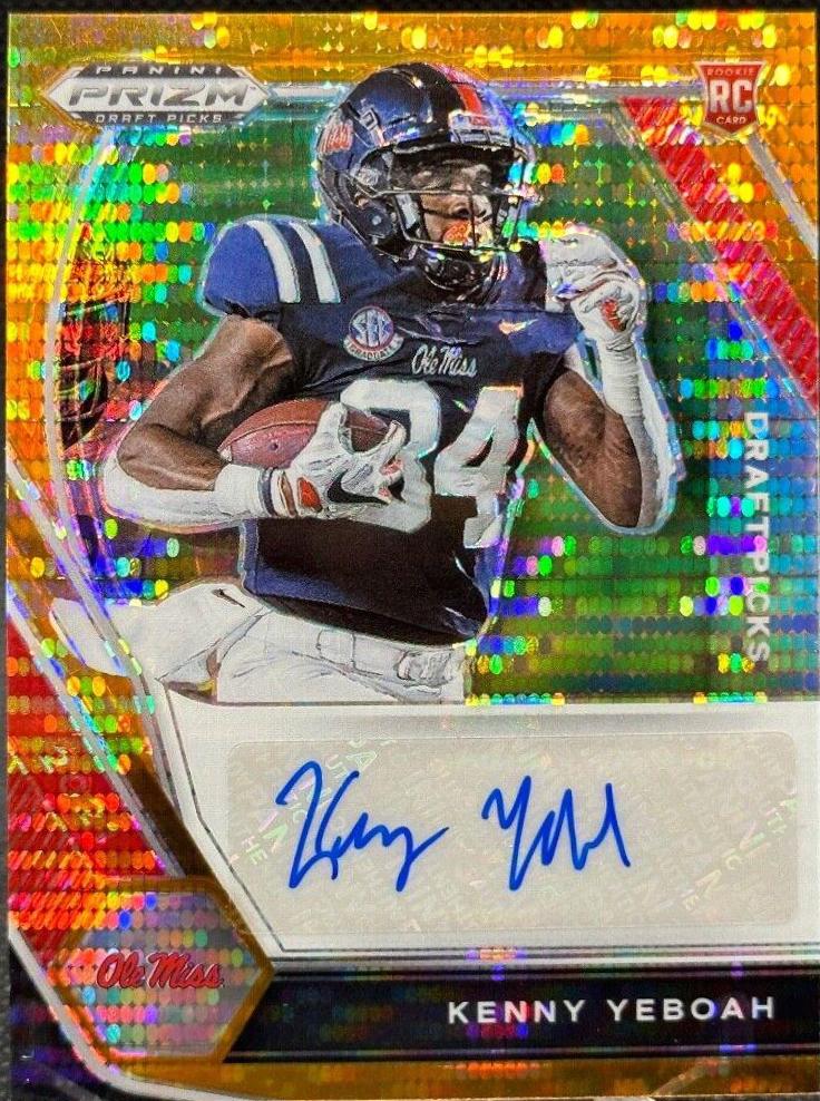 Kenny Yeboah [Orange Pulsar Prizm] #DPA-KYE