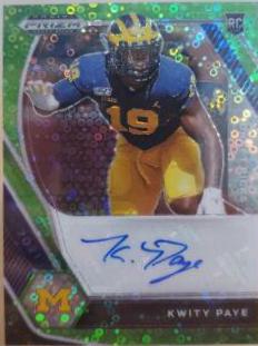 Kwity Paye [Neon Green Circles Prizm] #DPA-KWP