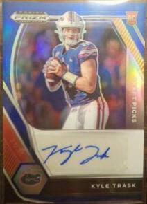 Kyle Trask [Blue Prizm] #DPA-KTR