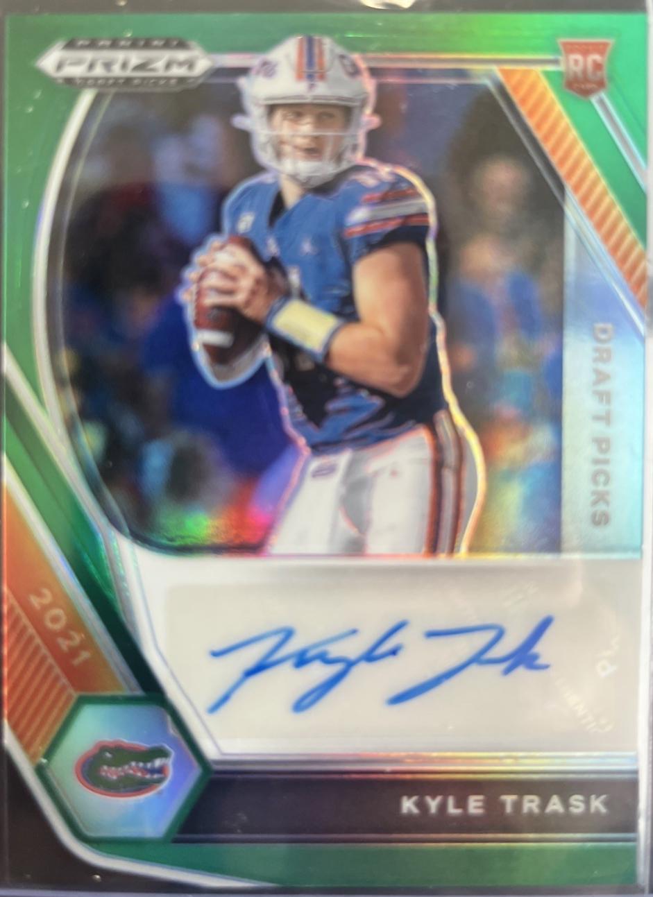 Kyle Trask [Green Prizm] #DPA-KTR