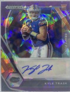 Kyle Trask [Purple Ice Prizm] #DPA-KTR