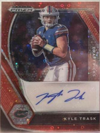 Kyle Trask [Red Circles Prizm] #DPA-KTR