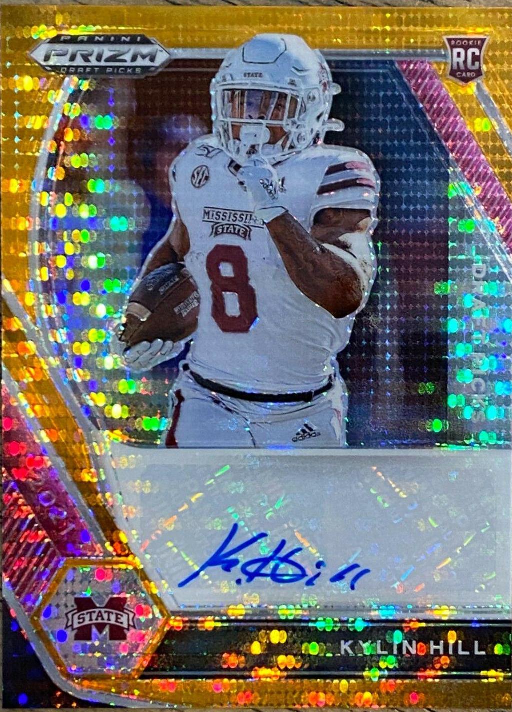 Kylin Hill [Orange Pulsar Prizm] #DPA-KHI