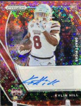 Kylin Hill [Red Circles Prizm] #DPA-KHI