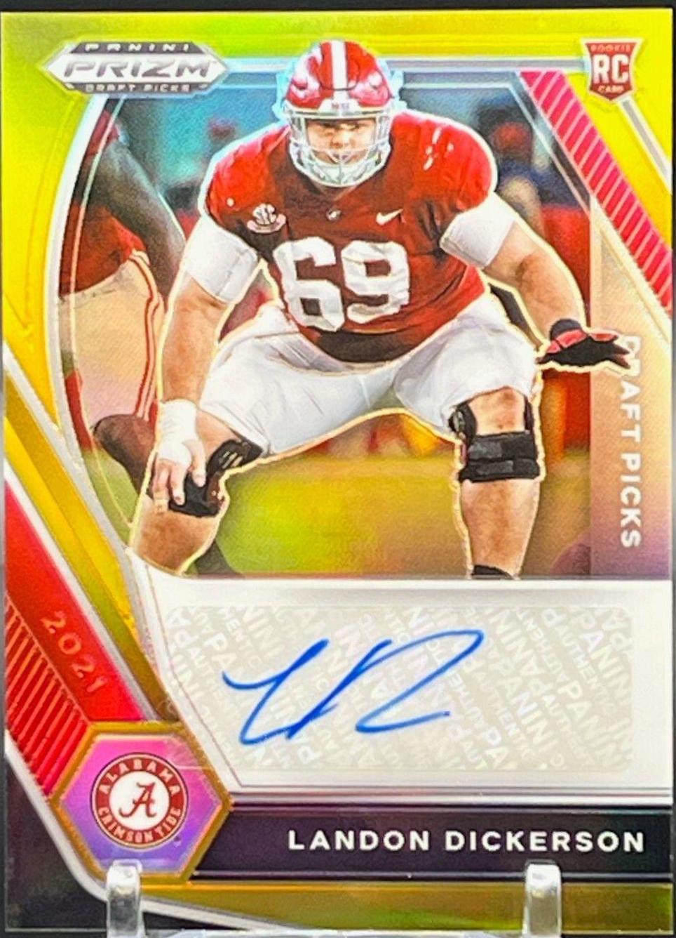 Landon Dickerson [Gold Prizm] #DPA-LAN