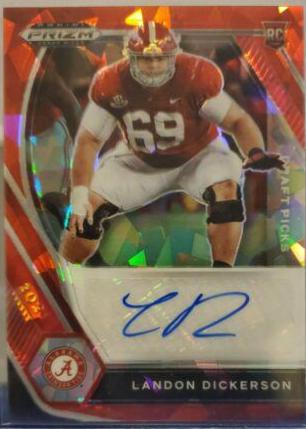 Landon Dickerson [Red Ice Prizm] #DPA-LAN