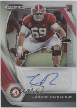 Landon Dickerson [Silver Prizm] #DPA-LAN