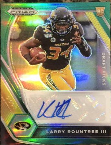 Larry Rountree III [Green Prizm] #DPA-LRO