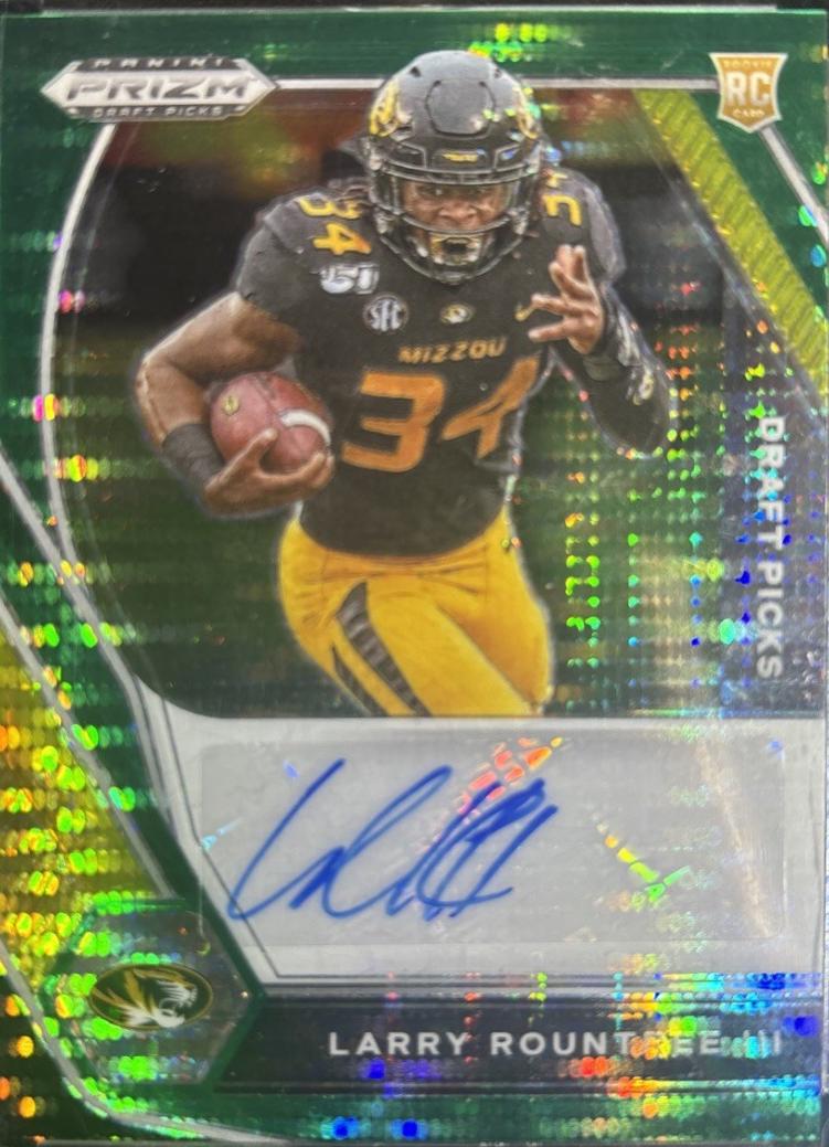 Larry Rountree III [Green Pulsar Prizm] #DPA-LRO