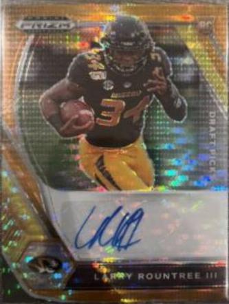 Larry Rountree III [Orange Pulsar Prizm] #DPA-LRO