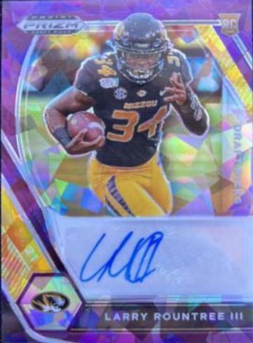 Larry Rountree III [Purple Ice Prizm] #DPA-LRO