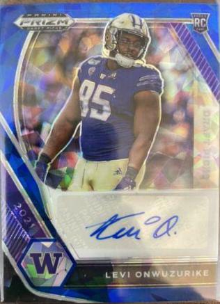 Levi Onwuzurike [Blue Ice Prizm] #DPA-LEV