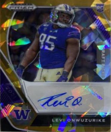 Levi Onwuzurike [Orange Ice Prizm] #DPA-LEV