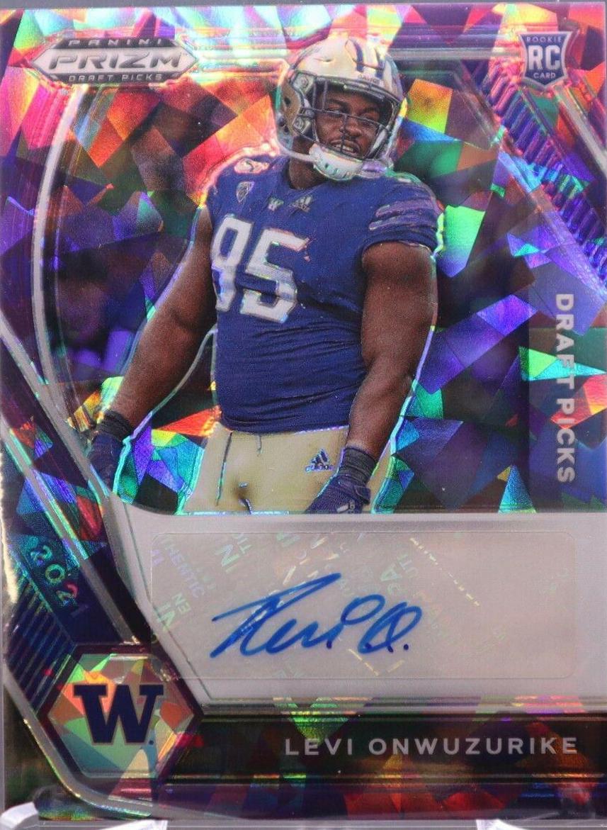 Levi Onwuzurike [Purple Ice Prizm] #DPA-LEV