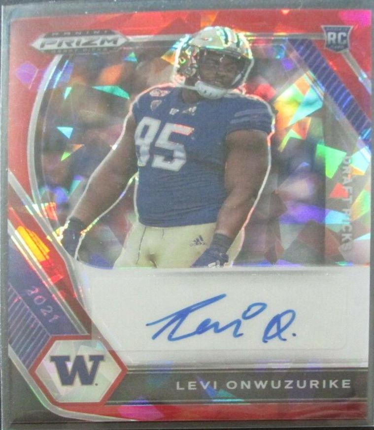 Levi Onwuzurike [Red Ice Prizm] #DPA-LEV