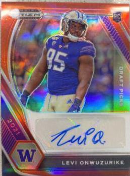 Levi Onwuzurike [Red Prizm] #DPA-LEV