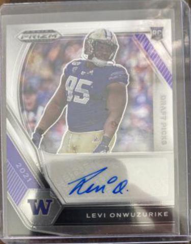 Levi Onwuzurike [Silver Prizm] #DPA-LEV
