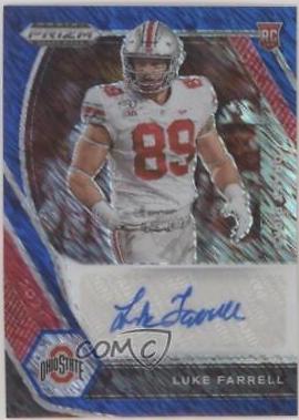 Luke Farrell [Blue Shimmer Prizm] #DPA-LUF