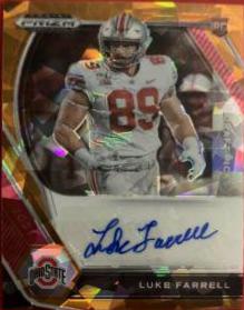 Luke Farrell [Orange Ice Prizm] #DPA-LUF