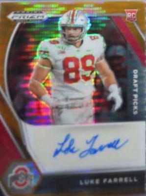 Luke Farrell [Orange Pulsar Prizm] #DPA-LUF