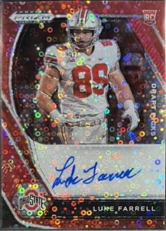 Luke Farrell [Red Circles Prizm] #DPA-LUF