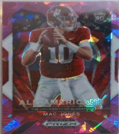 Mac Jones [Purple Ice Prizm] #DPA-MAC