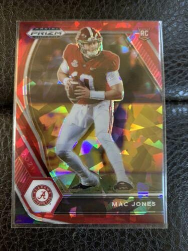 Mac Jones [Red Ice Prizm] #DPA-MAC
