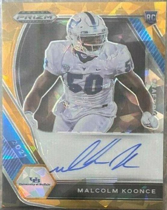 Malcolm Koonce [Gold Ice Prizm] #DPA-MAL