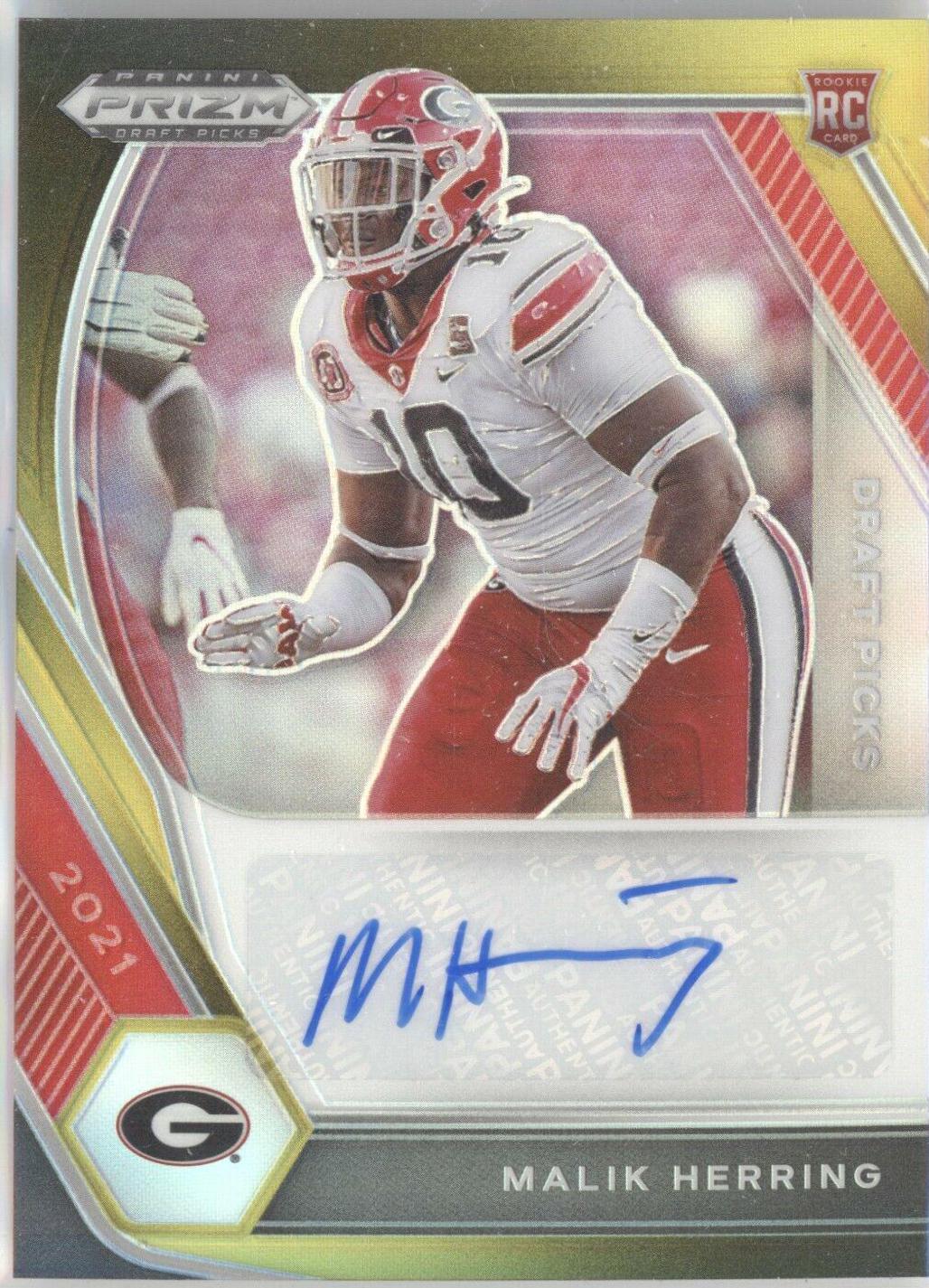 Malik Herring [Black Gold Prizm] #DPA-MHE
