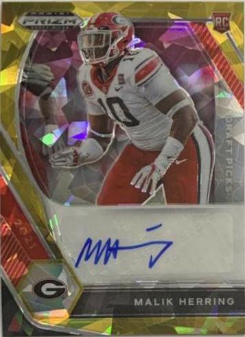 Malik Herring [Gold Ice Prizm] #DPA-MHE