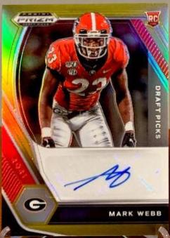 Mark Webb [Gold Prizm] #DPA-MAW
