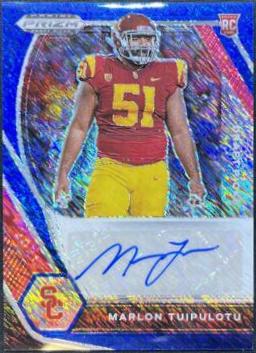 Marlon Tuipulotu [Blue Shimmer Prizm] #DPA-MTU