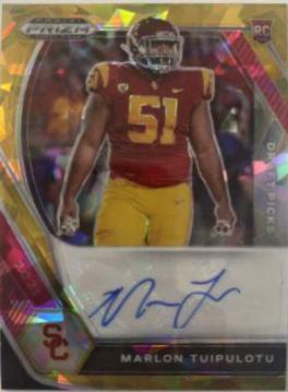 Marlon Tuipulotu [Gold Ice Prizm] #DPA-MTU