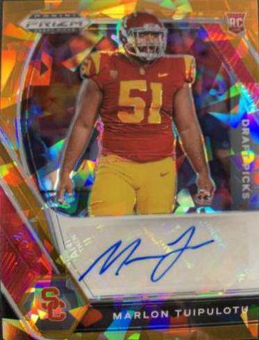 Marlon Tuipulotu [Orange Ice Prizm] #DPA-MTU