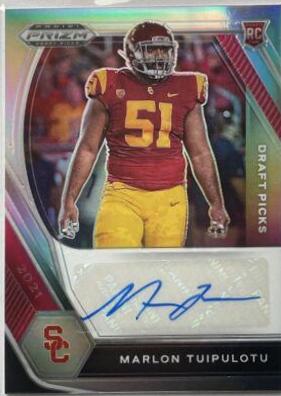 Marlon Tuipulotu [Silver Prizm] #DPA-MTU