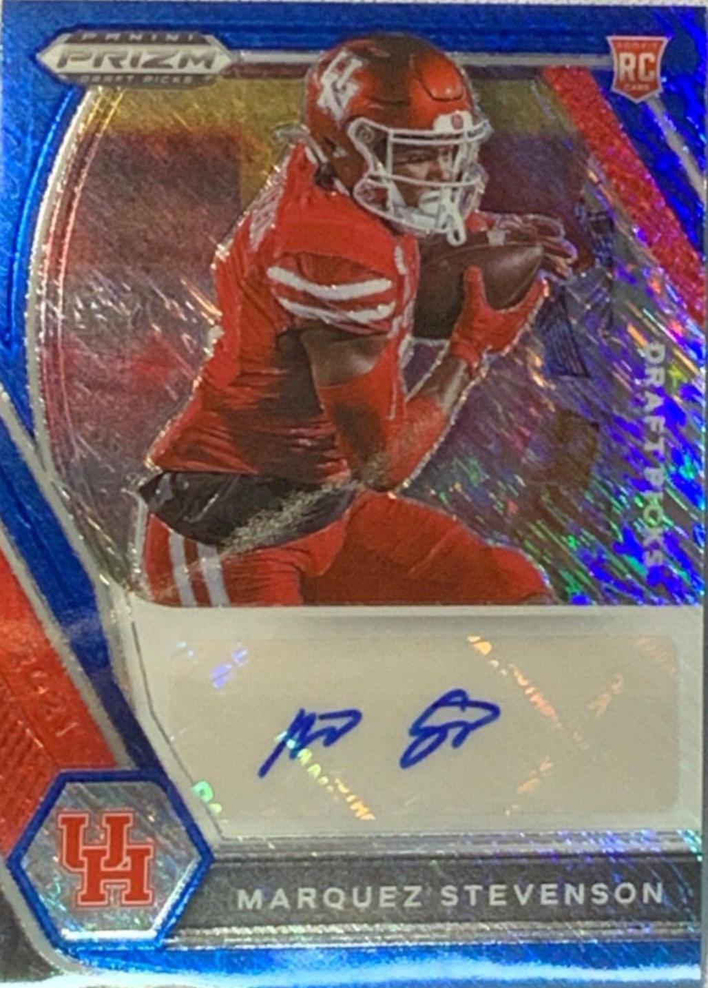 Marquez Stevenson [Blue Shimmer Prizm] #DPA-MST