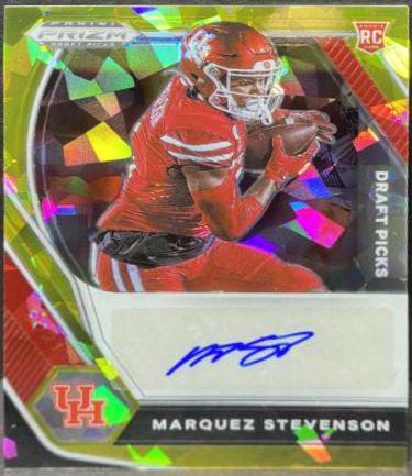 Marquez Stevenson [Gold Ice Prizm] #DPA-MST