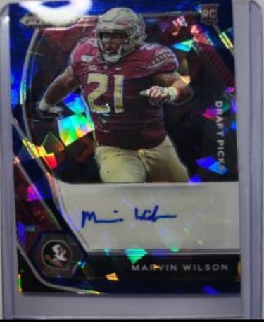 Marvin Wilson [Blue Ice Prizm] #DPA-MWI