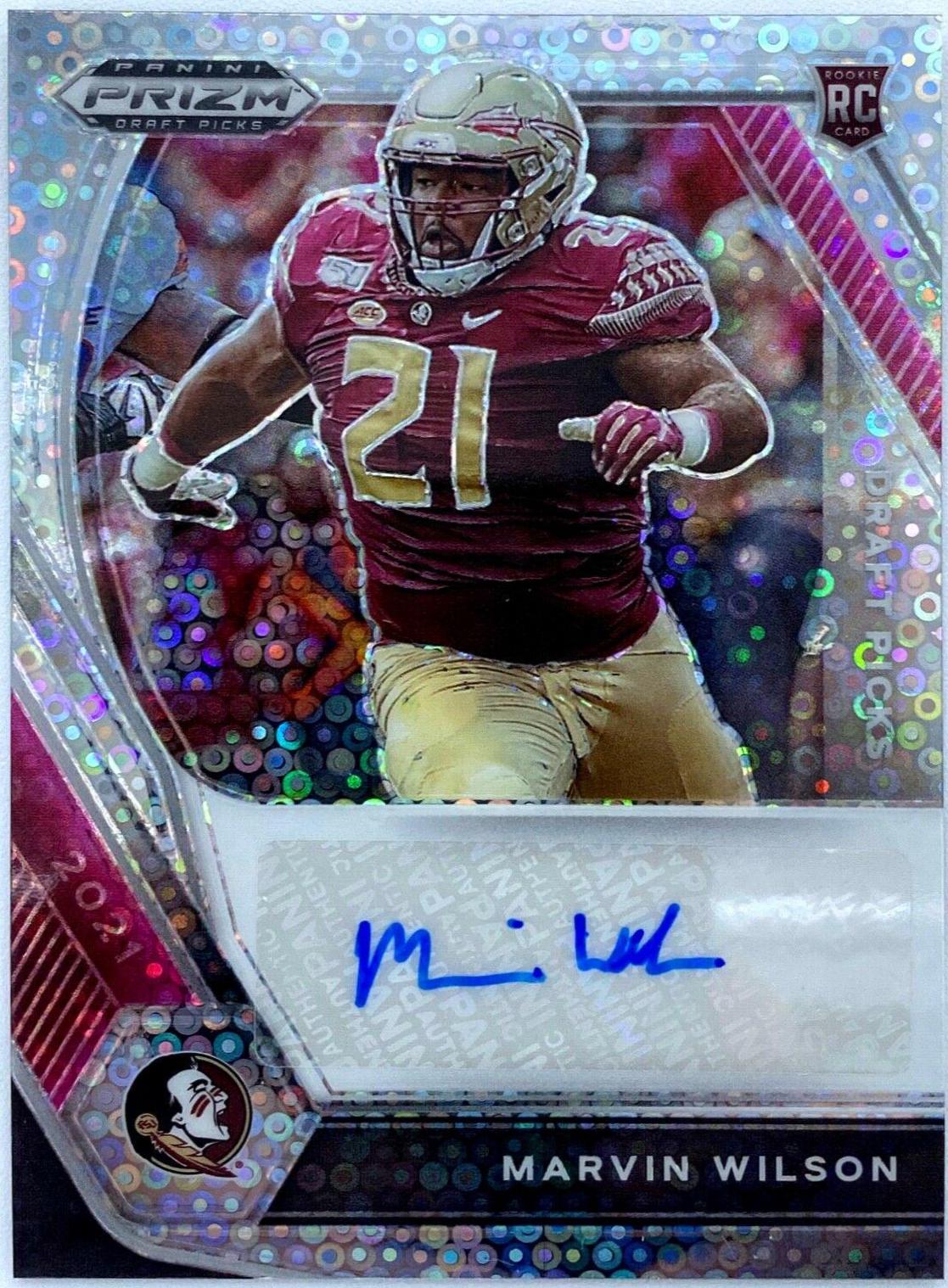 Marvin Wilson [Circles Prizm] #DPA-MWI