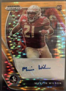 Marvin Wilson [Orange Pulsar Prizm] #DPA-MWI