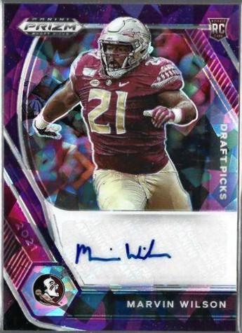 Marvin Wilson [Purple Ice Prizm] #DPA-MWI