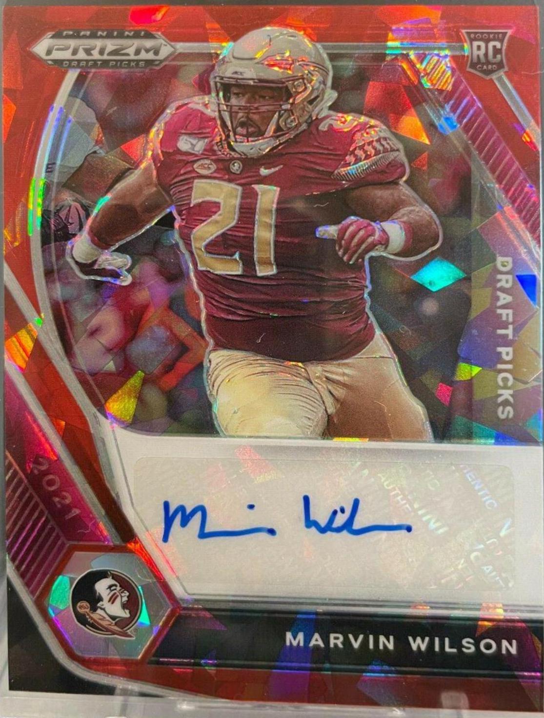 Marvin Wilson [Red Ice Prizm] #DPA-MWI