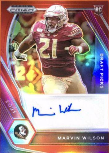 Marvin Wilson [Red Prizm] #DPA-MWI
