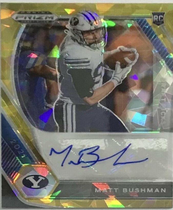 Matt Bushman [Gold Ice Prizm] #DPA-MAT