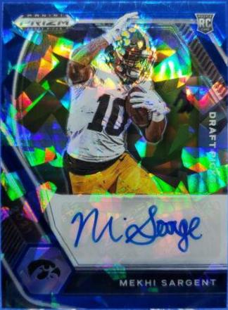 Mekhi Sargent [Blue Ice Prizm] #DPA-MSA