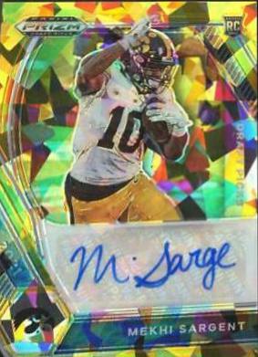 Mekhi Sargent [Gold Ice Prizm] #DPA-MSA