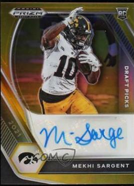 Mekhi Sargent [Gold Prizm] #DPA-MSA