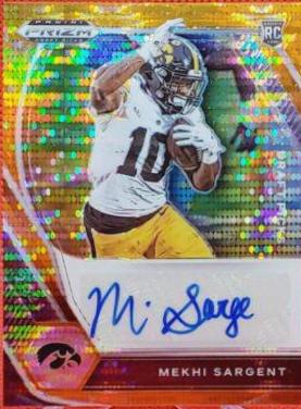 Mekhi Sargent [Orange Pulsar Prizm] #DPA-MSA